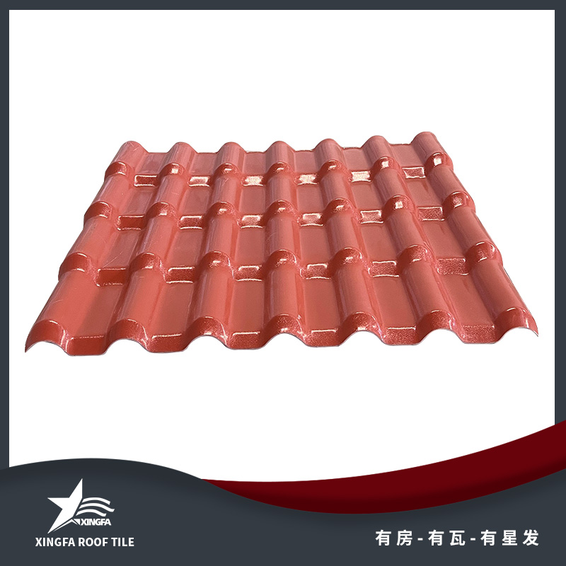 新磚紅合成樹脂瓦 農(nóng)貿(mào)市場(chǎng)樹脂瓦 顏色持久防火絕緣 樹脂瓦源頭廠家生產(chǎn)